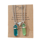Magnetic Hex Couple Necklace